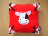 JM7388-1 square cushion, plush cow cushion