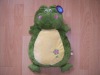 JM7465-2 plush pillow, frog pillow, frog cushion