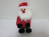 JM8362-3 plush Christmas Santa toy with blanket