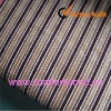 Jacquard Chenille Striped Sofa Fabirc Plain Dyed