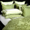 Jacquard Cotton Bedding set /bed sheet / fabric