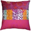 Jacquard and Embroider Classic 100% Silk Cushion