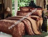 Jacquard bamboo bedding set