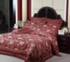 Jacquard bedding set