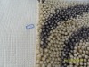 Jacquard chenille fabric carpet/floor mat with non-slip latex back