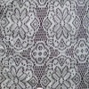 Jacquard cotton lace net fabric