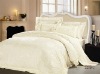 Jacquard cotton sheet set