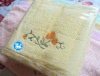 Jacquard embroidery bath towel