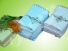 Jacquard embroidery face towel