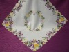 Jacquard embroidery hotel TableCloth