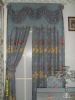 Jacquard fabric curtain