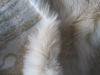 Jacquard high pile fake fur