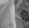 Jacquard organza curtain, polyester organza fabric curtain