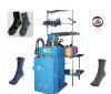 Jacquard plain and terry sock making machine