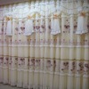 Jacquard ready made curtain