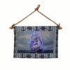 Jacquard shining wall tapestry for decoration