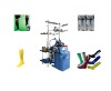 Jacquard single cylinder plain and terry sock knitting  machine