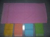 Jacquard velevt bath towel stock