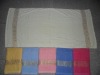 Jacquard velevt bath towel stock