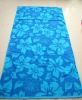 Jacquard velour beach towel