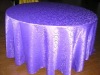 Jacquard wedding table cloth and damask table covers