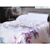 Jcaquard Comforter With Silk Bedding Set