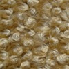 Joy Personality Curl Shaggy Carpet 100% Polyester Yellow Rug KW-C006