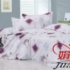 Juanzi colorful printed bed set