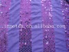 KNITTED FABRIC ON 5MM SEQUINS EMBROIDERED (FOR FASHINABLE SKIRT)