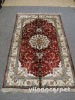 Kashmir silk carpet