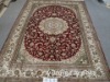 Kashmir silk carpet