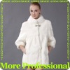 Keepwarm Keeplove  2011 winter fashion white long mink fur clothes women