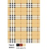 Khaki Scottish tartan/checked printing four way stretch swimwear fabric