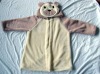 Kids Coral Fleece bear Bathrobe