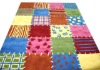 Kids Tufted Patchwork Carpet/Rug