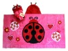 Kids hooded poncho towel