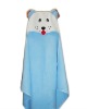Kids hooded poncho towel
