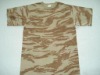 Knitted Camouflage Printing T-Shirt