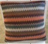 Knitted cushion cover