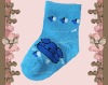 Knitted cute cotton baby sock