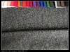 Knitted wool polyester worsted dyed fabric