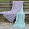 Knitting Bed throw for Home Decoration