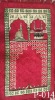 Knitting PVC Muslim prayer carpet P-014