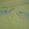 LAN'S New Summer Printed Silk Stitching Quilt