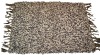 LEATHER SHAGGY reversible rugs