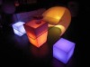 LED cube table&chair