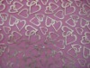 LOVE bronzing organza fabric