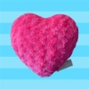 LP008-15 plush cushion/heart shape cushion