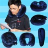 LRP004-1 U shape travel pillow with reading light