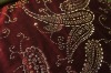 LYCRA SPANDEX VELVET DEW DROP & METALLIC PRINTED FABRIC